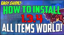 How To Download/Install 1.3.4 "ALL ITEMS WORLD!" for XBOX ONE/360 + Download Links! (EASY GUIDE)