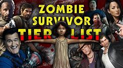 Who is the BEST zombie SURVIVOR!? (Zombie Survivor Tier List)
