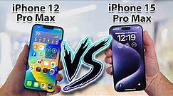 iPhone 15 Pro Max Vs iPhone 12 Pro Max REVIEW of Specs!