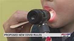 New COVID-19 rules proposed