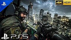 (PS5) CHICAGO ATTACK | Immersive Realistic ULTRA Graphics Gameplay [4K 60FPS HDR] Call of Duty