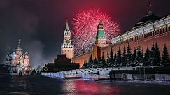 Watch Russia's 2021 New Year fireworks display