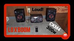 LG X-Boom 300w Stereo CKM4 Review & Sound Demo