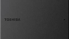 Toshiba Canvio Basics 4TB Portable External Hard Drive USB 3.0, Black - HDTB540XK3CA