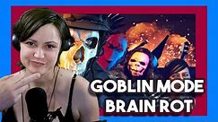 Mom reacts Goblin Mode Brain Rot by Russian Badger