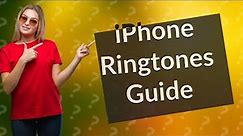 How do I put ringtones on my iPhone without iTunes?