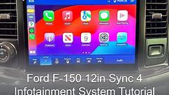 Ford F-150 12in Sync 4 Infotainment System Demo & Feature Walkthrough