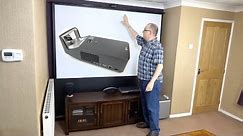 Assembling my Hidden Home Cinema with the LG PF1000U Minibeam Ultra Short Throw Projector (REVIEW)