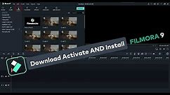 Filmora 9 Download install & activate /