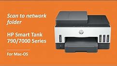 How to enable Scan to Network Folder | HP Smart Tank 790 Series