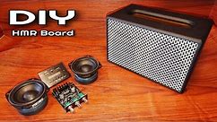 DIY How To Make Portable Bluetooth Speaker Box Using HMR Board