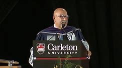 Firdaus Kharas awarded degree of Doctor of Laws (Carleton University, 146th Convocation)