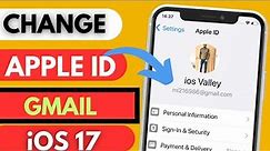 How To Change Apple ID Email Address on iphone 2024