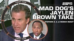 Stephen A. & JJ Redick GET HEATED over Mad Dog's Jaylen Brown max contract talk 👀 | First Take