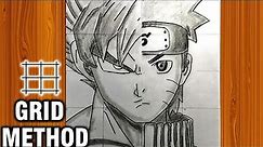 How to Draw Goku and Naruto | Anime Drawing | Anime Tutorial 🥋🔥