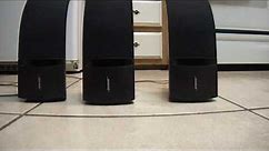 How sound Bose 161 Bookshelf speakers 100W