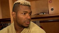 Puig reacts to trade to Indians, Reds-Pirates brawl