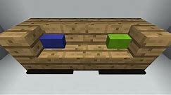 How To Make A Couch/Sofa With Colored Pillows In Minecraft