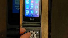LG Exalt blind accessible flip phone