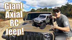Giant 4x4 RC Car! Axial Racing SCX6 Jeep Wrangler Unlimited Rubicon Crawler Review | RC Driver
