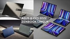 CES 2022 ASUS Zenbook Lineup Highlight