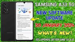 Samsung A33 5G New Update Review | 256 MB, Heating Issues, Performance, New Features!