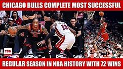Today in Sports, Chicago Bulls complete most successful regular season in NBA history with 72 wins