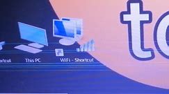 how to create wifi shortcut on desktop in laptop