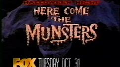 Here Come The Munsters (1995) Halloween Night TV Trailer
