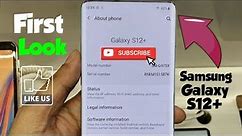 Samsung Galaxy S12+ Unboxing and first look ReviewHindi