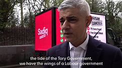 Sadiq Khan claims Tories would 'cancel' free school meals and TfL fare freeze