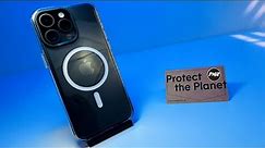 Iphone 15 Pro Max Rhinoshield clear case anti yellow