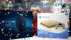 The PlayStation 4 10 Year Anniversary's Today Unboxing Gold PS4 & PS4 Pro