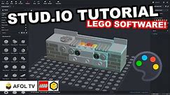 How to Use Bricklink's LEGO Stud.io Software [Beginner Tutorial!]