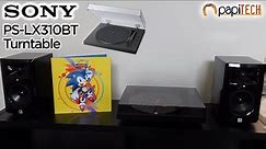 Sony PS-LX310BT Turntable Unboxing Setup Demo