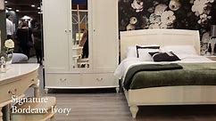 Bordeaux Ivory Bedroom Range from Bentley Designs