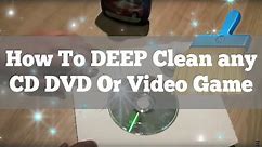 How to clean a CD, DVD, Blu-ray