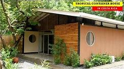 Tropical Container House- Bamboo-groove.com in Costa Rica