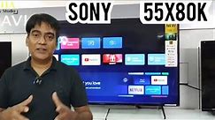 Sony KD-55X80K 55 Inch 4K Google Smart LED Unboxing ...Dolby Vision Technology !!