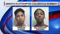 2 charged with trying to rob Collierville woman, shooting at car