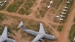What Really Happens in the World’s Largest Aircraft “Graveyard”_ #shorts | Playful Pup