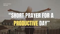 Lord, I ask for a productive day, give me strength Lord, to work with love, #prayer