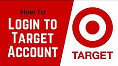 Target Login | How to Login to Target Account