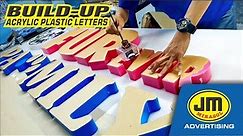 Build-up Acrylic Plastic Letters | JM Mirasol Advertising
