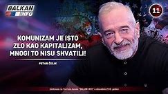 INTERVJU: Petar Čelik - Komunizam je isto zlo kao kapitalizam, mnogi to nisu shvatali! (11.12.2019)