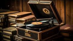 Vintage 1910s Songs Mix -Old Record player collection