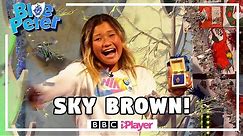 Sky Brown gets a GOLD BLUE PETER BADGE 👑 | Blue Peter