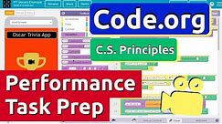 Code.org How to Record Your Performance Task - The Easy Way | PT