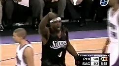 NBA 2006- Philadelphia vs Sacramento- short clip only