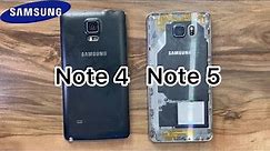 Samsung Galaxy Note 4 vs Samsung Galaxy Note 5